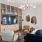 a couch and a television in a lounge