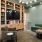 a lounge with couches
